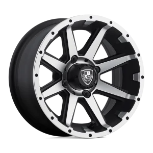 Fairway Alloys – FA136 REBEL – Black – 14″x6.5″ -23mm – Summer Wheels – FA-136-M